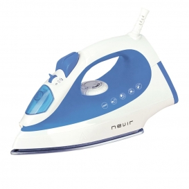 More about Nevir PLANCHA DE VAPOR NVR-3584 P 2000W, Dampfbügeleisen, Edelstahl-Bügelsohle, 1,9 m, 110 g/min, Blau, Weiß, 16 g/min