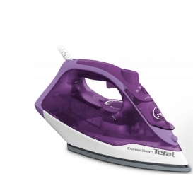 More about Tefal FV2836 Trocken- & Dampfbügeleisen Keramik-Bügelsohle 2400 W Violett, Weiß