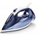 Philips Azur GC4556/20 - Bügeleisen (Dampfbügeleisen, SteamGlide Plus Sohle, 2 m, 220 g/min, Blau, 50 g/min)