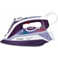 Bosch Sensixx'x DI90, Trocken- & Dampfbügeleisen, Ceranium Glissée Pro-Sohle, 2,5 m, Violett, Weiß, 65 g/min, 0,4 l