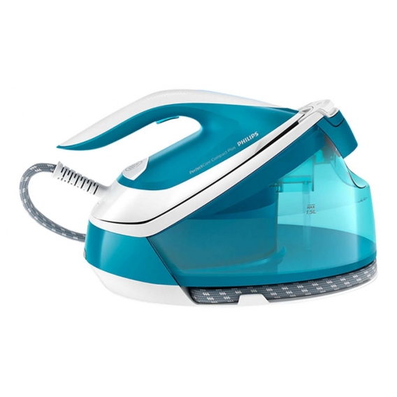 Philips GC7920/20, Dampfbügeleisen, SteamGlide-Bügelsohle, 1,65 m, 120 g/min, Aqua-Farbe, 430 g/min