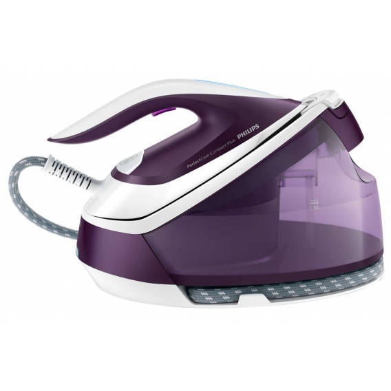 Philips GC7930/30, Dampfbügeleisen, SteamGlide Plus-Sohle, 1,65 m, 120 g/min, Violett, 430 g/min