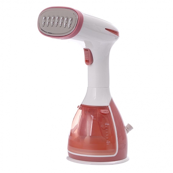 Handheld Garment Steamer Tragbare Dampfbügeleisen Bügeleisen Dampfgarer Farbe Rosa