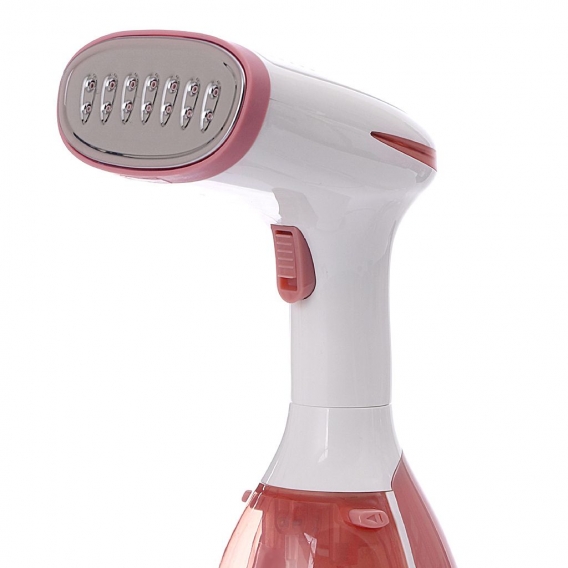 Handheld Garment Steamer Tragbare Dampfbügeleisen Bügeleisen Dampfgarer Farbe Rosa