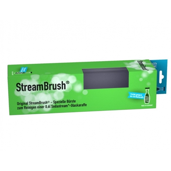 StreamBrush® Flaschenbürste für 0,6 Liter Glas Sodastream Flaschen