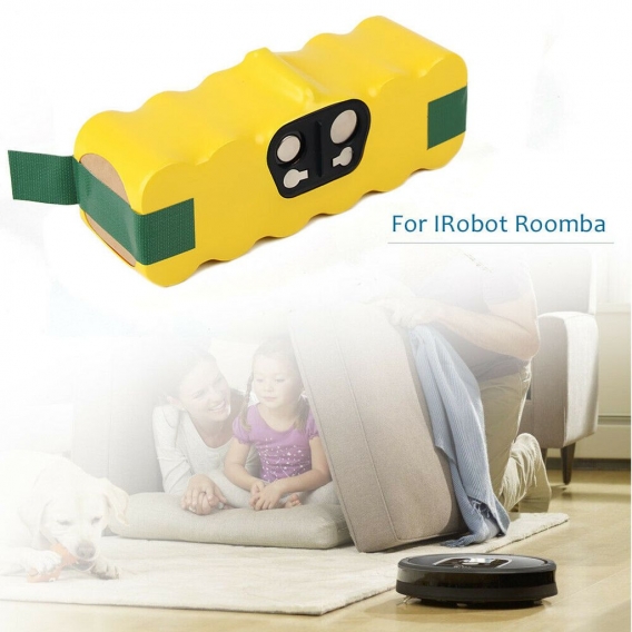 Akku für iRobot Roomba, Ni-MH 4000mAh iRobot Ersatzbatterie für iRobot Roomba StaubSauger Serie 500 600 700 780 800 900 960 615 