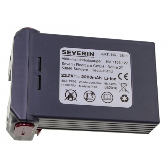 Severin 7888048 Akku für HV7156 Handstaubsauger