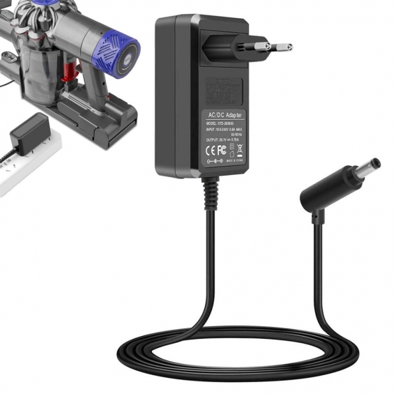 Ladegerät Netzteil, Ladekabel, Netzteil Ladegerät AC Adapter für Dyson V8 V7 V6 DC58 DC59 DC61 DC62 SV03 SV04 SV05 SV06 Staubsau