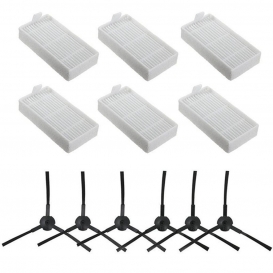 More about 6-teilige Seitenbürste und 6-teiliger Filter für ILIFE V3 V5 V5s V3s V5s pro v50 x5 Staubsaugerzubehör Ersatzteile