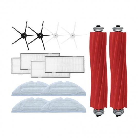 Hauptbürste Wischtuch Zubehör für Roborock S7 T7S Plus Roboter Staubsauger Ersatz Ersatzteile Langlebig Farbe C