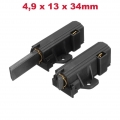 2x Kohlebürsten für AEG Lavamat 6440 91400307900 64530 91400279000 64530W 91400229300 64600 91400314300 64600 91400318100 / Moto