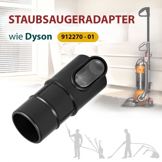 Adapter kompatibel mit Dyson 912270-01 DC11 DC14 DC19 DC20 DC22 Anschluss für Staubsauger