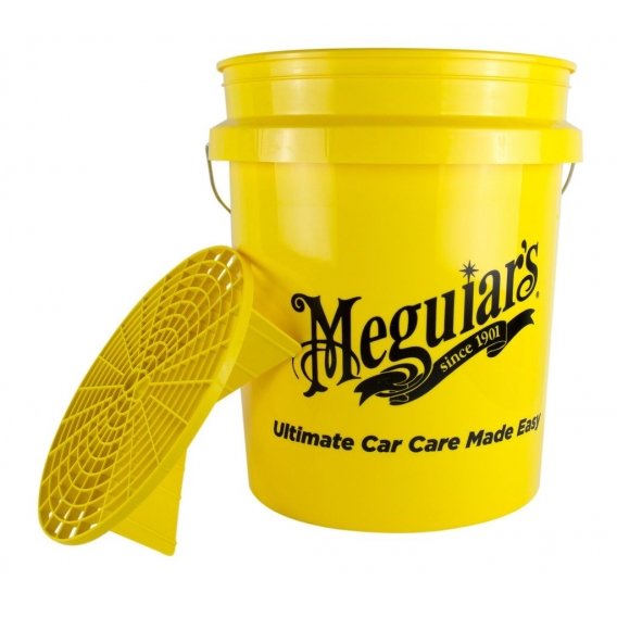 MEGUIAR'S MEGUIARS Grit Guard Eimer mit Schmutzauffanggitter 18,9 L & Deckel