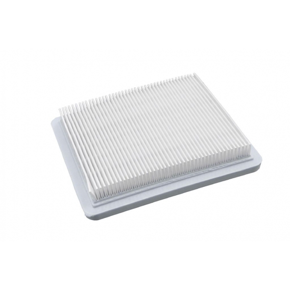 vhbw Papier-Luftfilter Ersatzfilter kompatibel mit Stiga Multiclip 53, Turbo 53 S Rasenmäher, 13,2 x 11,5 x 2,1 cm, Weiß