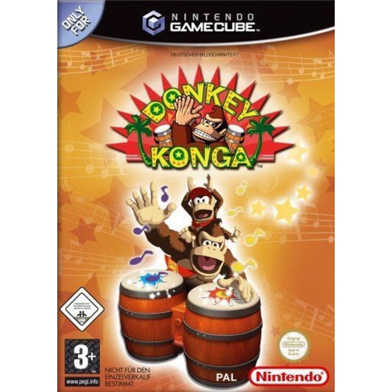 Donkey Konga incl. Donkey Kong Bongo Controller