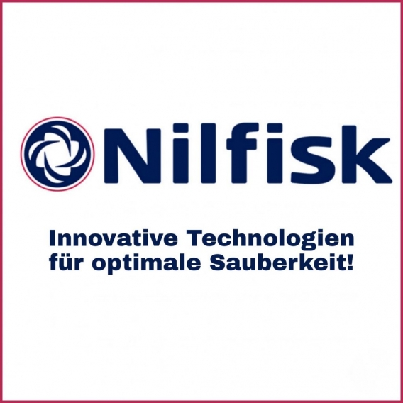 Nilfisk - Saugpinsel, rund, schwarz, Ø 36 mm -302002509 - 4005337109743