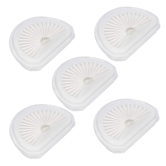 5x Staubsauger-Filter passend für Black & Decker Dustbuster DVA315J, DVA315JBHPC, DVA315JF, DVA320J Staubsauger； Ersatzfilter