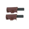 2x Kohlebürsten Motorkohlen 5x12,5x32mm für SOLE/ACC-Motor wie Candy Hoover HNWL6136 HNWL613684S HNWL613685S HNWL6136S80 HNWL614