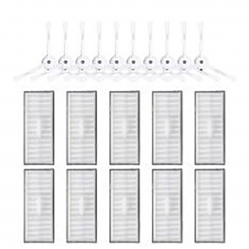 More about Staubsauger-Ersatzset für Kehrmaschinenzubehör Roborock T7S T7S Plus S7 (10 Seitenbürsten + 10 Filter)