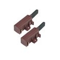 2x Kohlebürsten Motorkohlen Schleifbürsten 5x12,5x32mm 4,8mm AMP mit Halter für SOLE / ACC-Motoren wie Candy Hoover 49028931 490