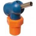 LOC-LINE Hochdruckdüse XW für Kühlmittelschlauch 1/4" 70bar Ø1,6x0mm blau-orange