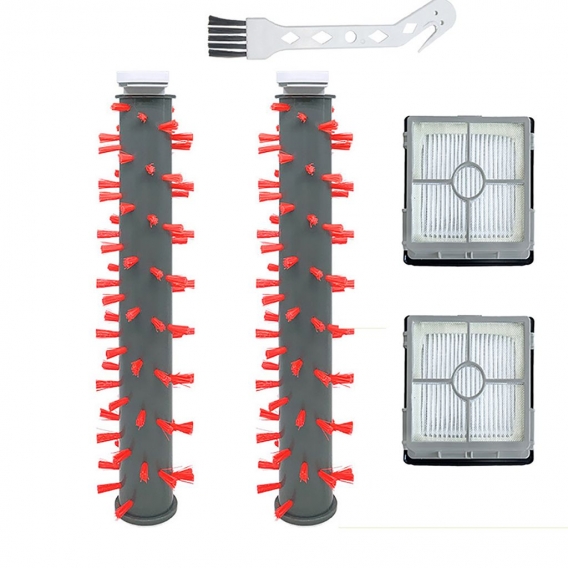 Ersatzsauger für Bissell 3350F 2832Z 2955Z Zubehör (2 Teppichbürsten + 2 Filter + 1 weiße Bürste)