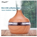 CkeyiN 300ml Luftbefeuchter Ultraschall Elektrisch Aroma  Diffusor mit 7 Farben LED Ideal für Baby, Bad, Yoga, Zuhause