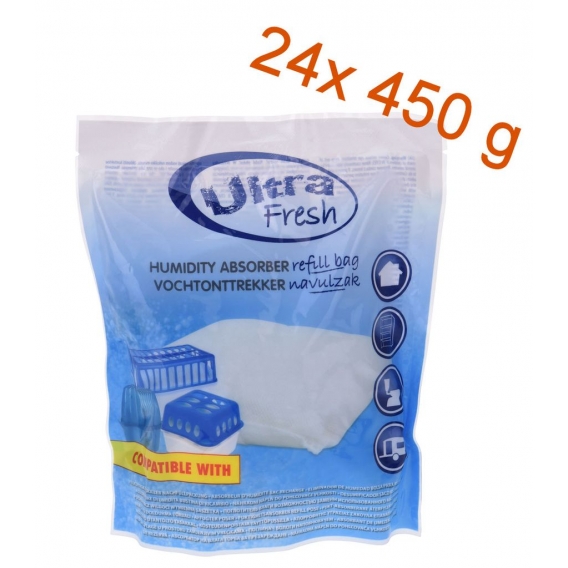 Nachfüllpack für Luftentfeuchter - 24x 450g - 1 Karton