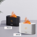 Simulation Flamme Nebel Luftbefeuchter 2 Helligkeit Nachtlicht Leise Cool Desktop USB Luftbefeuchter Aromatherapie aetherisches 