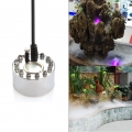 12 LED Ultrasonic Nebelmaschine Luftbefeuchter Mist Maker Zerstäuber Fogger Wasserbrunnen Teichmaschine Nebelzerstäuber Aquarium