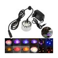 12 LED Ultrasonic Nebelmaschine Luftbefeuchter Mist Maker Zerstäuber Fogger Wasserbrunnen Teichmaschine Nebelzerstäuber Aquarium