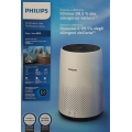 Philips AC0820/10 Luftreiniger Kompakt für bis zu 49m², CADR 190m³/h, Aerasense Sensor, weiß