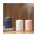 1 Stück Weiß Aroma Diffuser, 300ml Luftbefeuchter Ultraschall Vernebler Raumbefeuchter Elektrisch Duftlampe mit 7 Farben LED, We