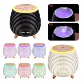 More about CkeyiN Aroma Diffuser, 90 ml Luftbefeuchter Ultraschall Vernebler Raumbefeuchter Elektrisch Duftlampe Öle Diffusor mit 7 Farben 