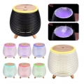 CkeyiN Aroma Diffuser, 90 ml Luftbefeuchter Ultraschall Vernebler Raumbefeuchter Elektrisch Duftlampe Öle Diffusor mit 7 Farben 