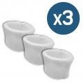 3x Filter kompatibel mit Philips HU4801, HU4803, HU4811, HU4813, HU4814 Luftbefeuchter Ersatz für Philips HU4102/01 Luftbefeucht