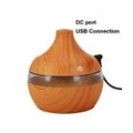 Holz Aroma Diffuser Nebel Luftbefeuchter mit 7-Farben Led Duftlampe für Yoga Salon Spa Wohn-, Schlaf- oder Badezimmer