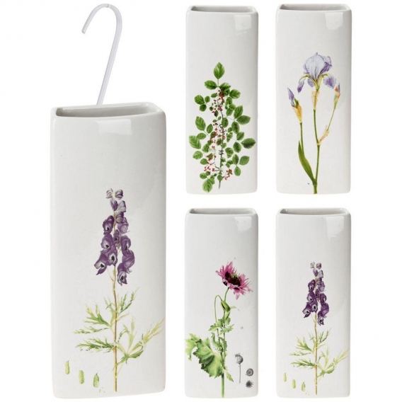 Home Styling Collection Luftbefeuchter Wasserbehälter Wasserverdunster für Heizkörper mit BLUMENMOTIV