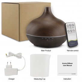 More about 500ml LED Ultraschall Luftbefeuchter Aroma Diffuser Aromatherapie Duftlampe