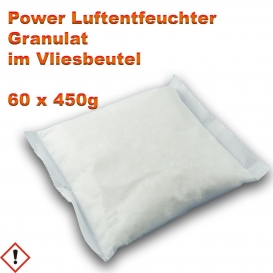 More about 60 x Luftentfeuchter Granulat 450 gr.  Nachfüllpack im Vliesbeutel