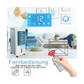 UISEBRT Mobiles Klimagerät 3 in 1 mit 6L Wasserkühlung, Fernbedienung und LED Display, Timer Funktion Klimaanlage Luftreiniger L