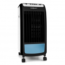 More about oneConcept Carribean Blue - Luftkühler mit Luftreinigungs- und Befeuchtungsfunktion , 4 Liter Wassertank , effiziente 70 W , 3 G