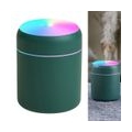 Mini-Luftbefeuchter mit Nachtlicht, Cool Mist Luftbefeuchter USB-Luftdiffusor, für Home Office Schlafzimmer Desktop Farbe Grün