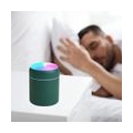 Mini-Luftbefeuchter mit Nachtlicht, Cool Mist Luftbefeuchter USB-Luftdiffusor, für Home Office Schlafzimmer Desktop Farbe Grün