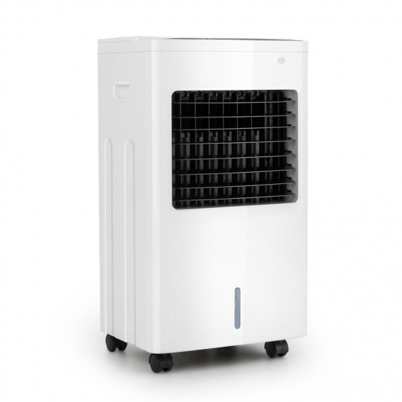 oneConcept Freeze Me - 3 Windstärken, 8 Liter Wassertank Luftkühler mit 65 Watt Leistung , Sensor-Touch-Display, automatische/ma