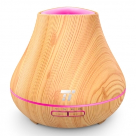 More about TaoTronics TT-AD004 Aroma Diffuser (dunkelbraun, 400ml Ultraschall Luftbefeuchter)