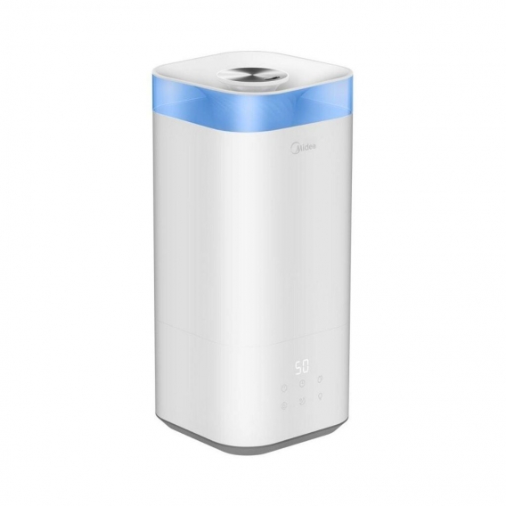 Midea Luftbefeuchter MH 5.5 blue cool mit 8H Timer & 3 Befeuchtungsstufen, 5L BPA-Frei Raumbefeuchter , Aroma-Diffusor für Kinde