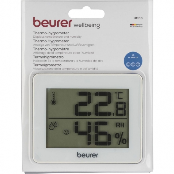 Beurer Thermo-Hygrometer HM16 weiß 679.15