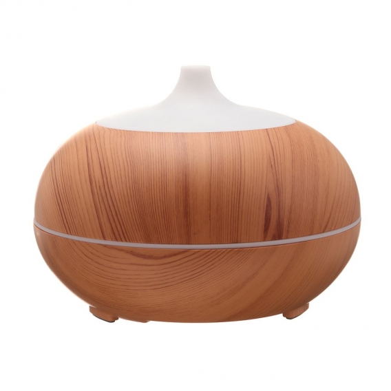 550ml Ultraschall Luftbefeuchter LED Licht Aroma Diffuser Diffusor Humidifier - Beige