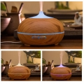 550ml Ultraschall Luftbefeuchter LED Licht Aroma Diffuser Diffusor Humidifier - Beige